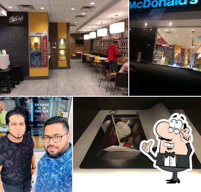 L'intérieur de McDonald's