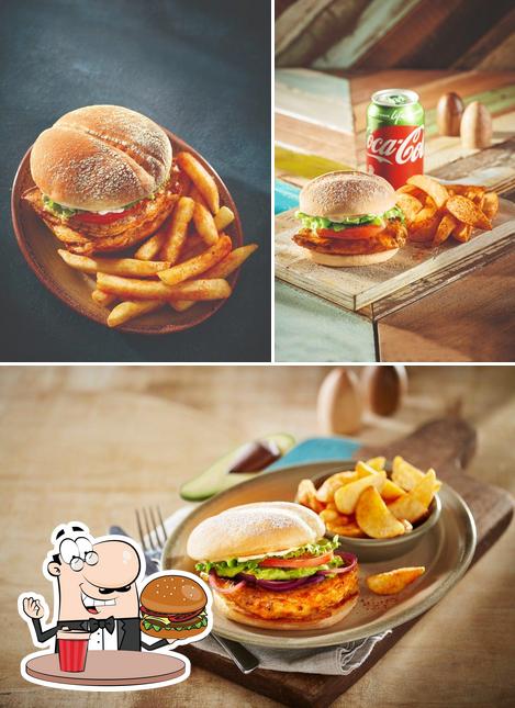 Essayez un hamburger à Nando's Rustenburg