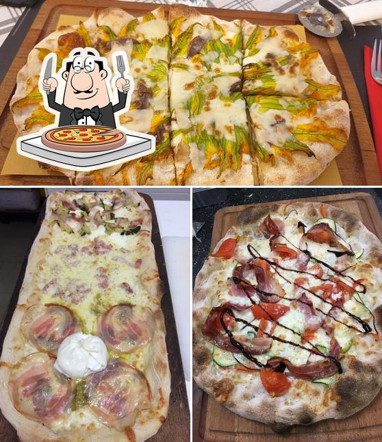 Prova una pizza a Pinsa A La Romana