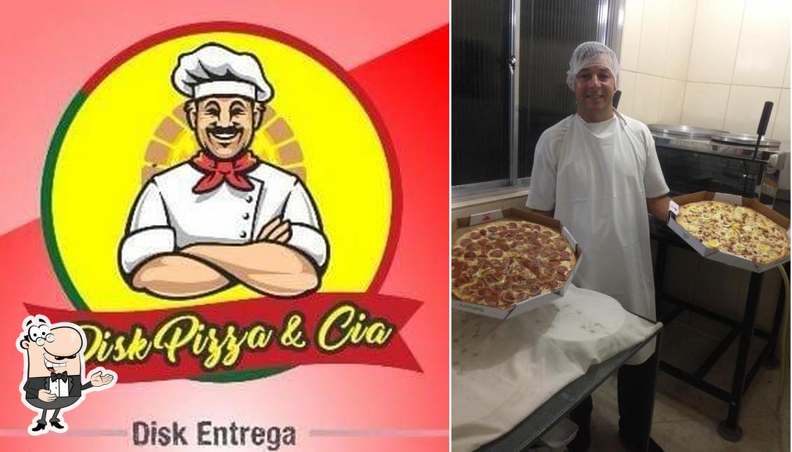 Here's a photo of Disk Pizza & Cia