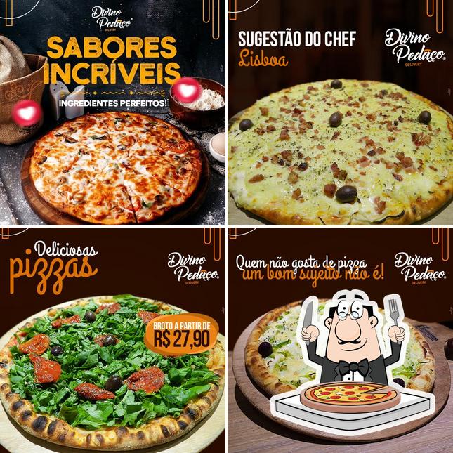 Consiga diversos estilos de pizza