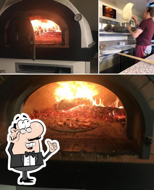 L'intérieur de Francesco Pizza