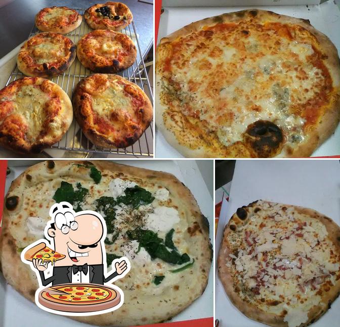 A Pizzeria Gioia, vous pouvez prendre des pizzas