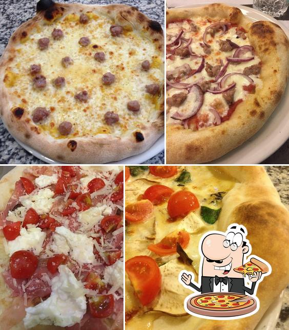 Prenditi tra le molte varianti di pizza