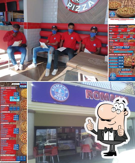 See the pic of Roman's Pizza Rustenburg Square