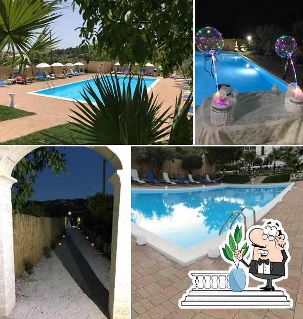 Gli esterni di Villa di Pietra