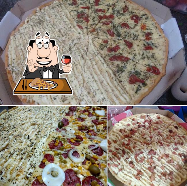 Consiga pizza no Lanchonete Show De Bola