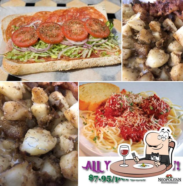 Food at Neopolitan Delicatessen & Restaurant