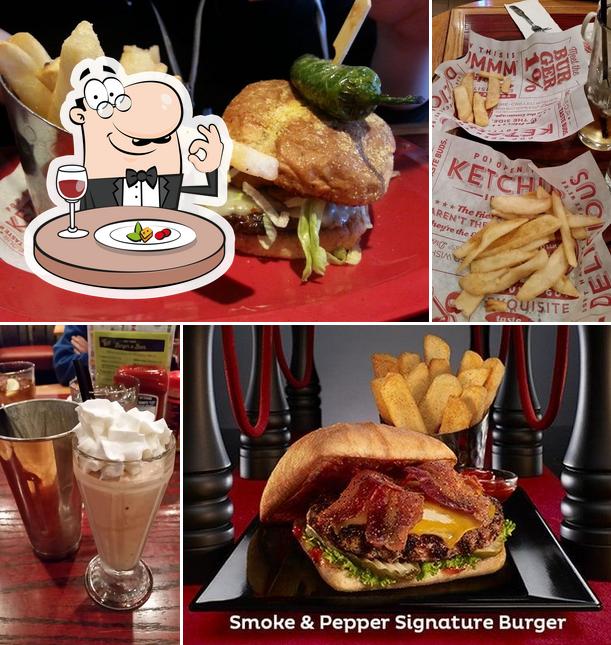 Food at Bob's Burger Express