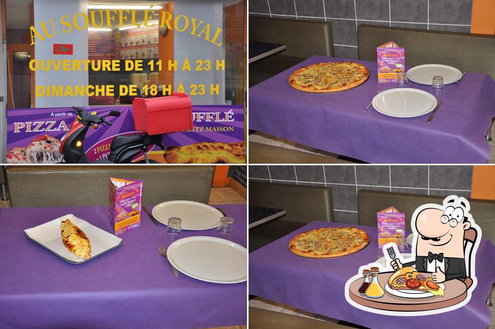 Commandez des pizzas à Au Soufflé Royal