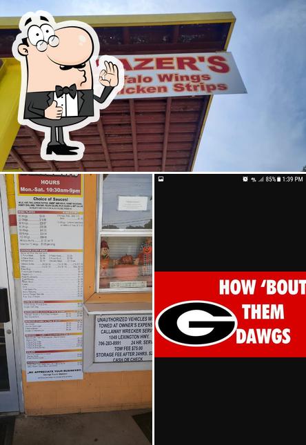 Blazers Hotwings Of Elberton, Elberton - Restaurant menu, prices and ...