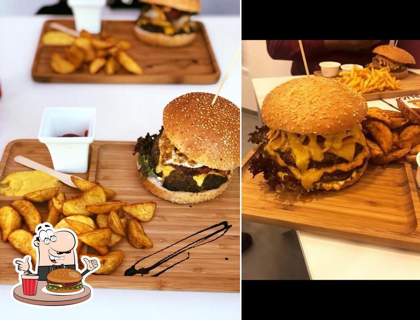 Essayez un hamburger à Blizz Burger