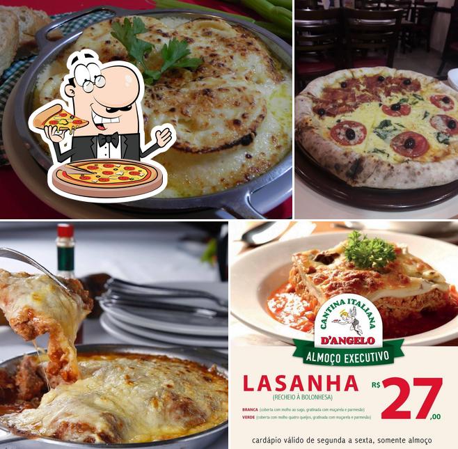 Consiga pizza no Cantina Italiana D'Angelo