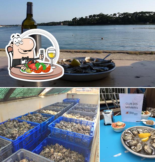 Prenez des fruits de mer à Chez Jérôme Hossegor