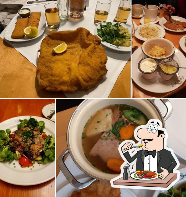 Nourriture à Figlmüller – Restaurant Bäckerstraße