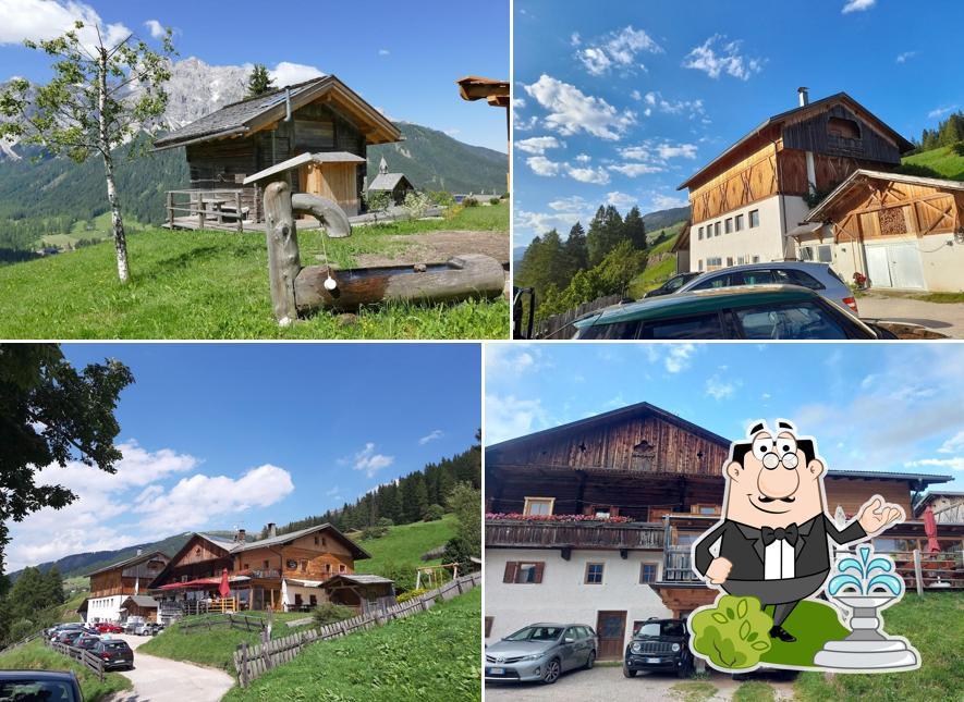 Goditi la vista dagli esterni di Berggasthaus Ristorante Froneben