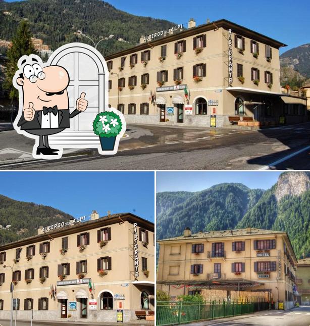 L'extérieur de Albergo delle Alpi