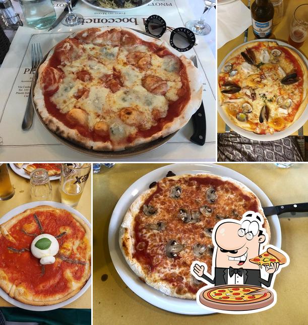 Scegli una pizza a Il Bocconcino Ristorante Pizzeria