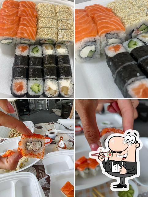 Commandez différentes options de sushi