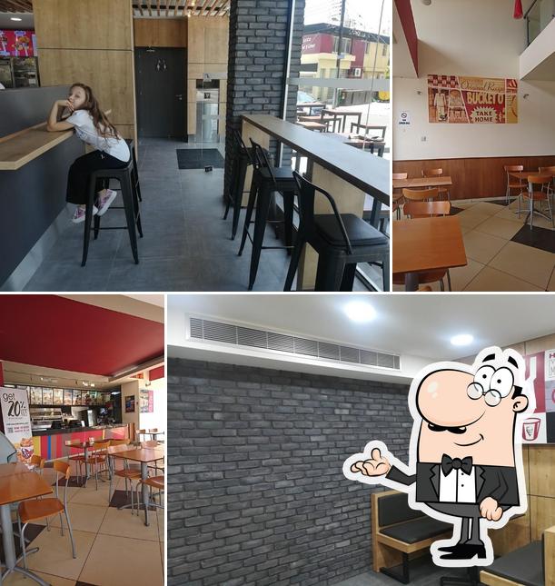 L'intérieur de KFC