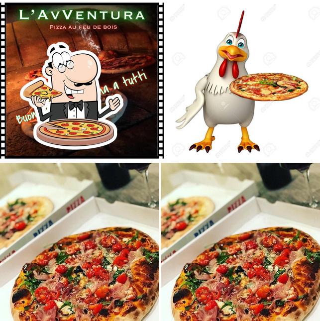 Commandez des pizzas à Pizzeria l'AvVentura