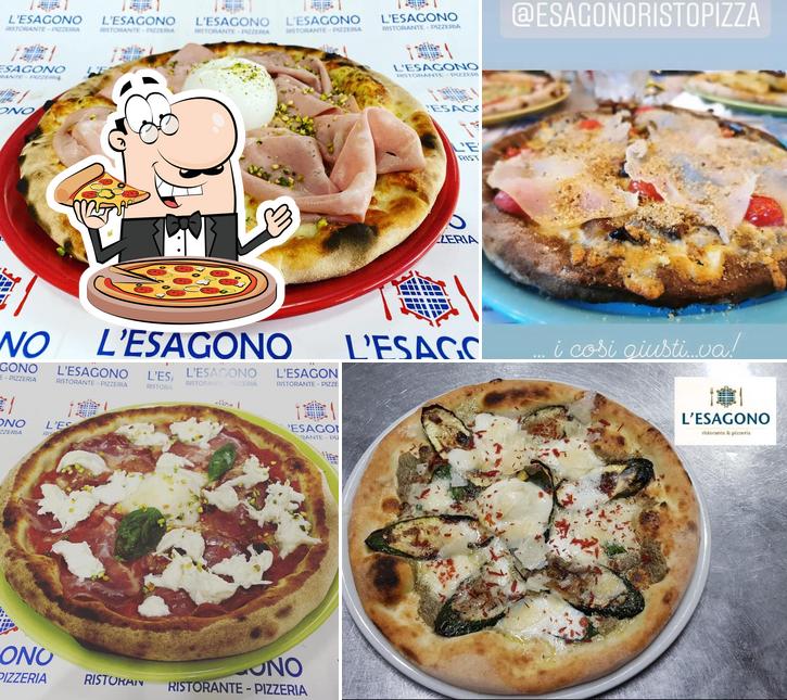 Prova una pizza a L' ESAGONO RISTORANTE PIZZERIA