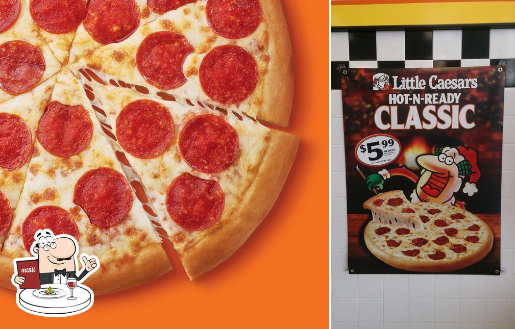 Nourriture à Little Caesars Pizza