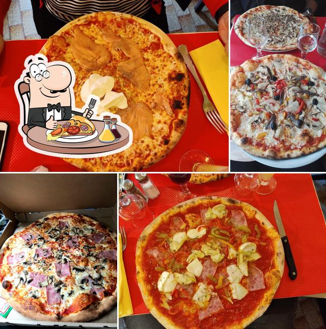 Choisissez des pizzas à Pizza La Mamma