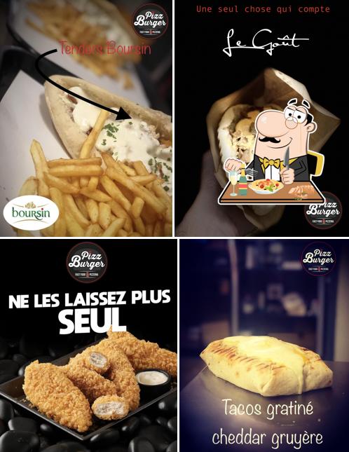 Nourriture à Snack Pizz''burger Roquemaure