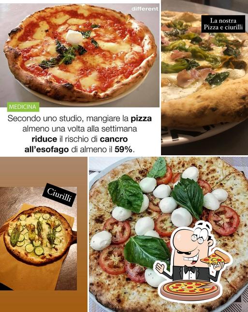 Prova una pizza a Ristorante pizzeria "GREEEN GARDEN" da Capone