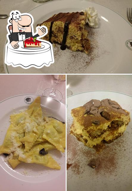 Ristorante Pizzeria La Bersagliera offre un'ampia selezione di dessert