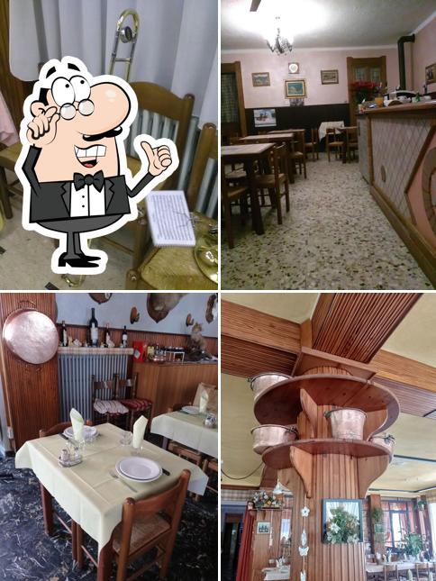 Gli interni di Ristorante delle Alpi di Ferraro Renata
