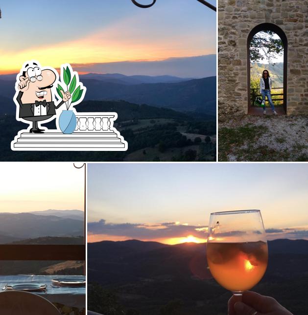 Gli esterni di Ristorante La Castagna Di Piccioli Luca