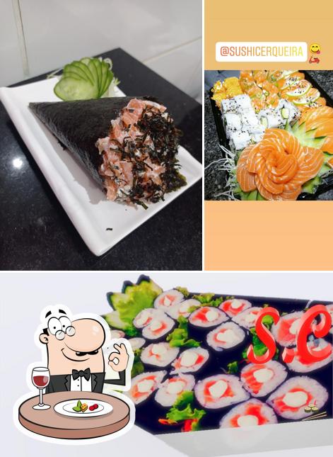 Comida em Cerqueira sushi