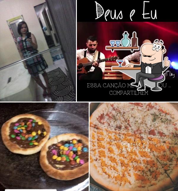 O interior do Skinão da Pizza e Esfiha - Messejana