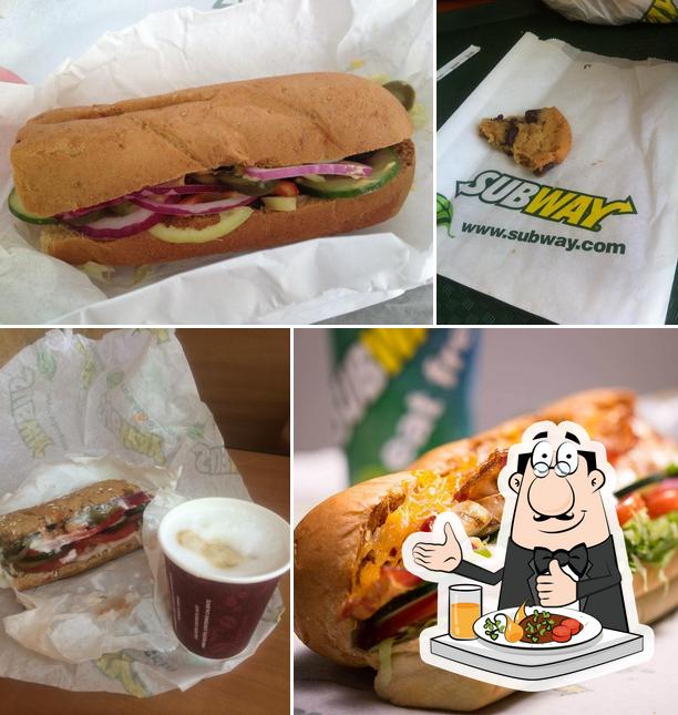 Nourriture à Subway