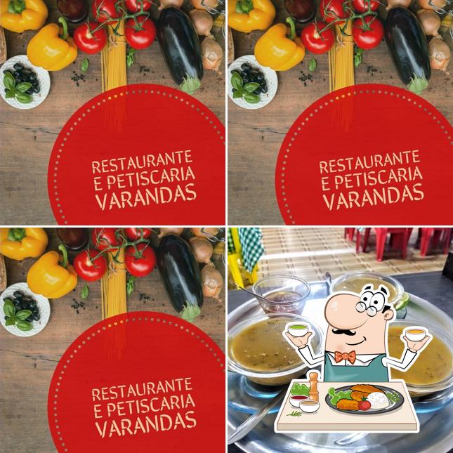 Comida em Restaurante e Petiscaria Varandas