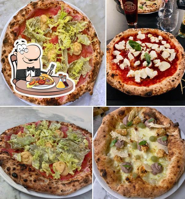 Prova una pizza a Battil'oro fuochi + lieviti + spiriti