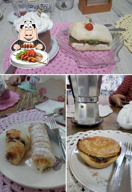 Comida em Dona Maria Casa de Chás