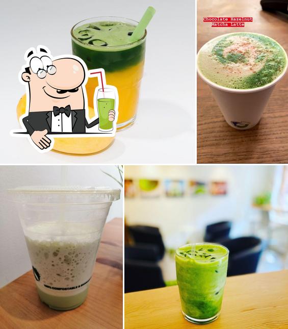 Profitez d'une boisson à Just Matcha Tea Shop