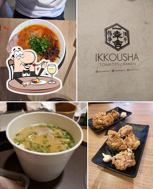 Comida em Ikkousha Tonkotsu Ramen