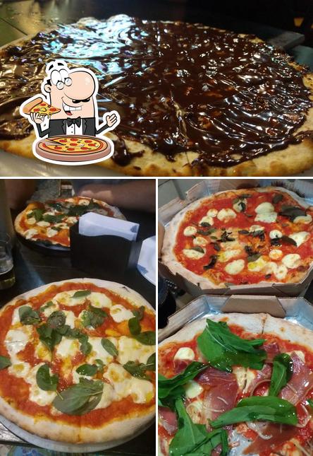 Experimente pizza no Pizzaria La Pizzateca
