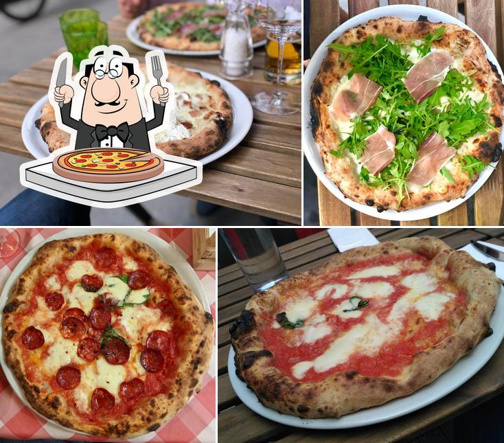 Essayez des pizzas à Pizzeria La Spiga