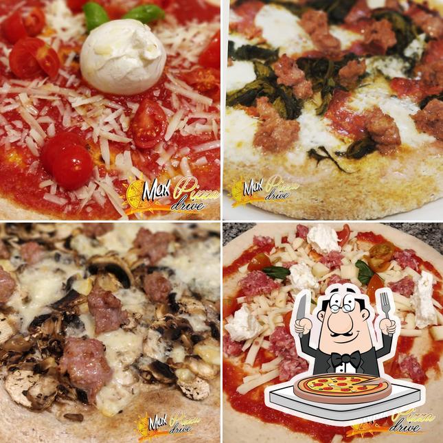 Scegli una pizza a Max Pizza Drive Pizza e Farinata