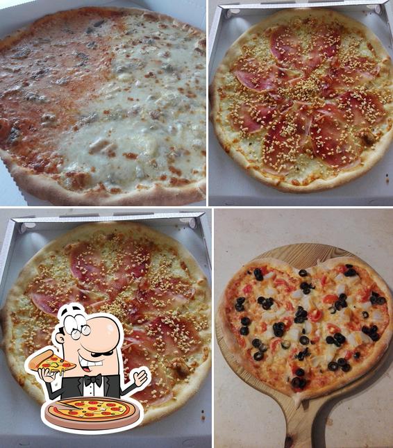 Prenditi tra le molte varianti di pizza