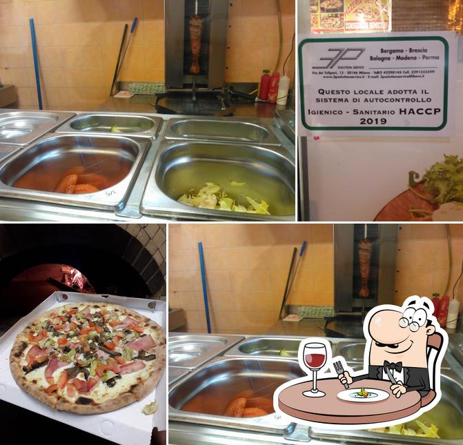 Cibo al Pizzeria D'asporto Del Corso