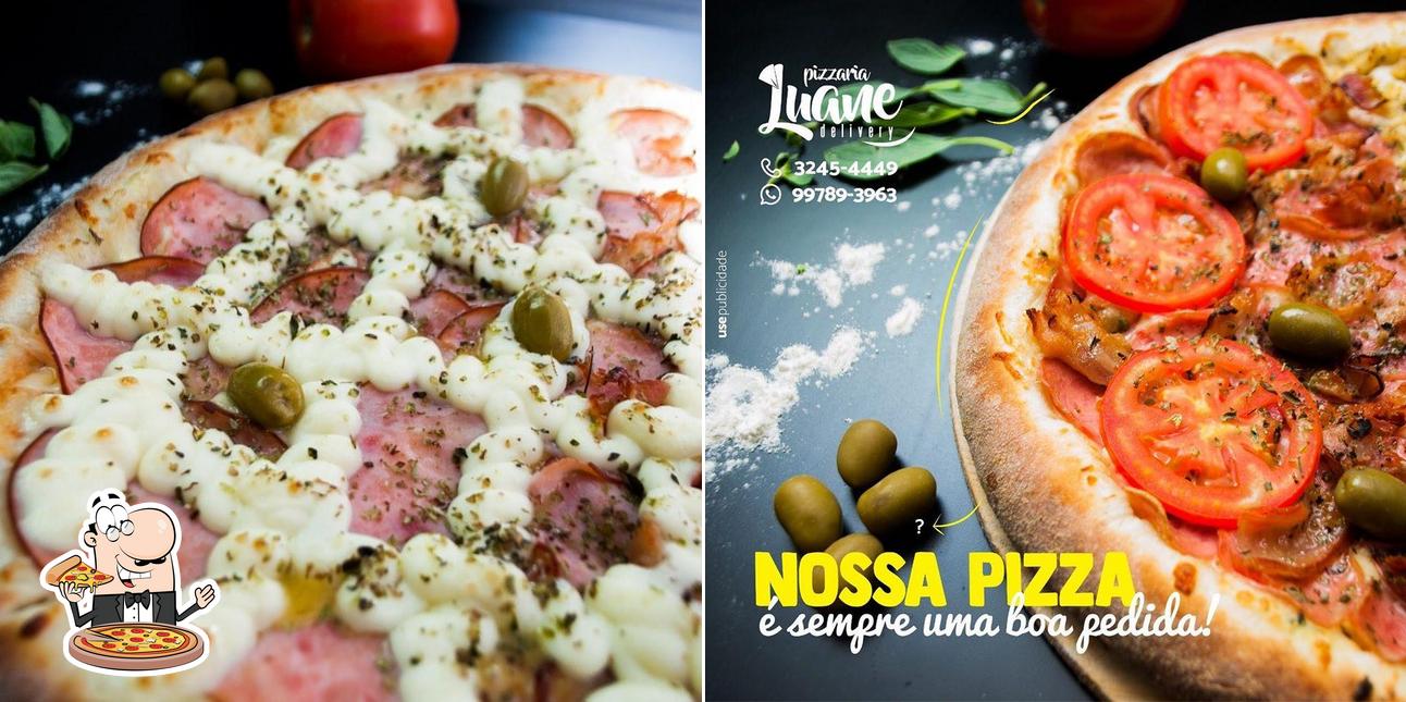 Consiga pizza no Luane Pizzaria Delivery