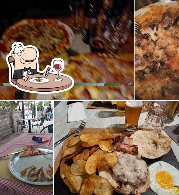 Cibo al "Malloci" Pizza e Cucina