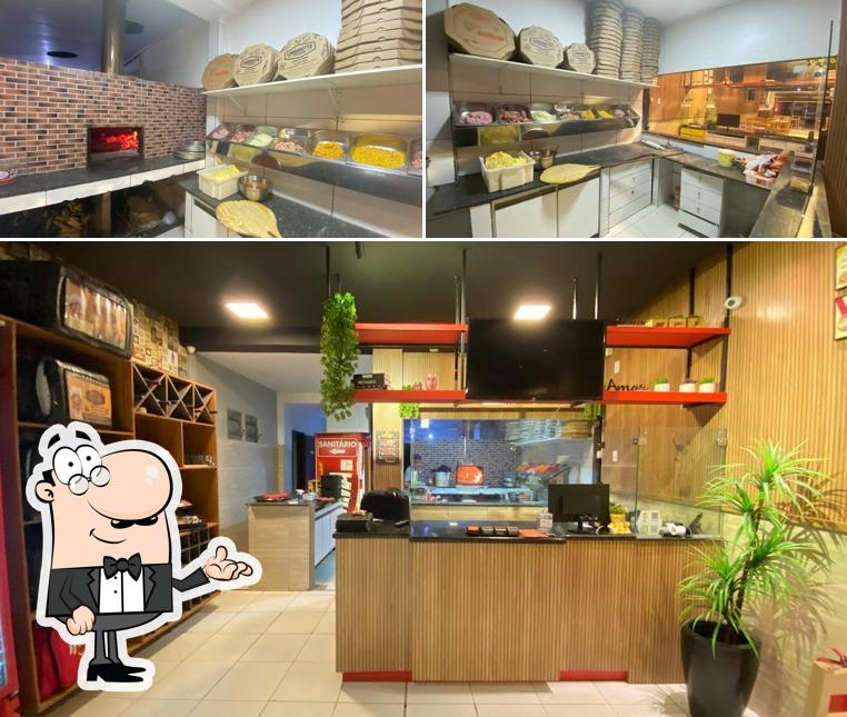 El interior de Lenharetto Pizzaria