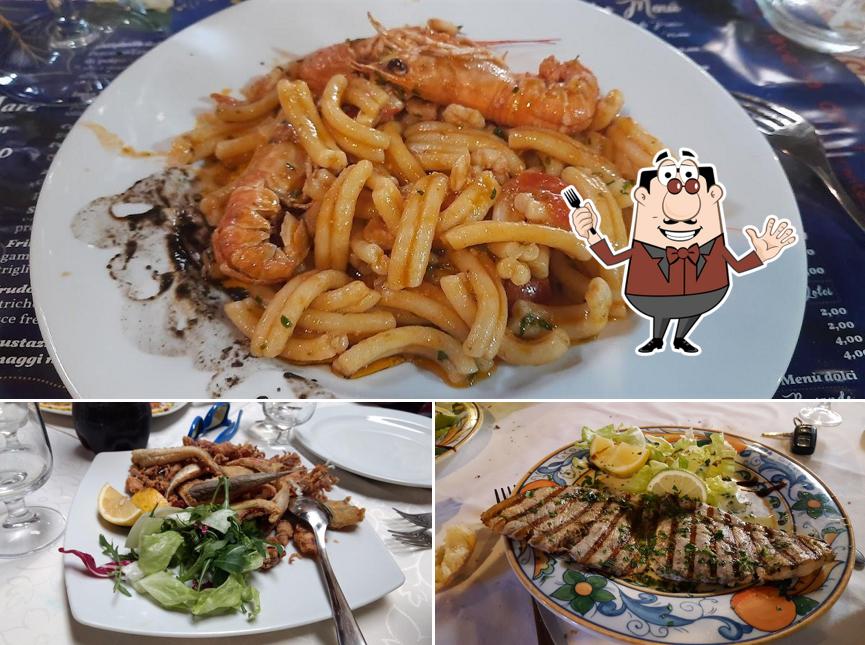 Platti al La Taverna del Pescatore